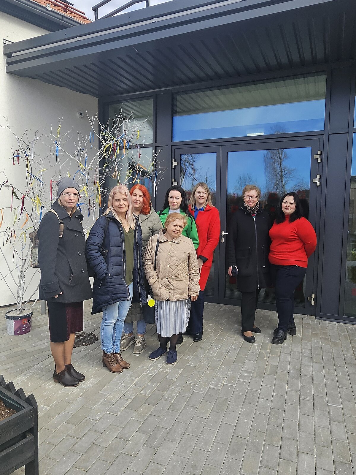 LU Bauskas filiāles studiju programmas "Sociālais darbs" 3. kursa studentes Bauskas filiāles studentes